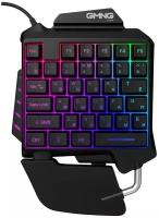 Игровой блок Оклик GMNG 703GK черный USB for gamer LED