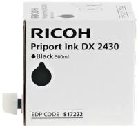 Ricoh 817222 Краска тип 2430, Black DX2330/2430 (1х500мл)