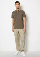Рубашка поло мужская, Marc O’Polo, 422249653190, Размер: L: Цвет: темно-коричневый (758)