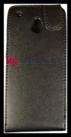 Чехол-книжка MyPads для HTC One Mini черный кожаный
