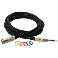 Кабель Jack - XLR Rockcable RCL30386 D6 M BA 6.0 m