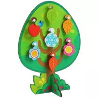 Развивающая игрушка с крючками «Дерево», 15 элементов, для детей и малышей