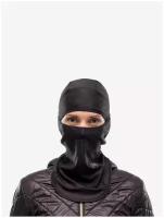 Балаклава Buff Thermonet Hinged Balaclava, черный, серый