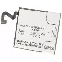 Аккумулятор iBatt iB-U1-M212 2000mAh для Nokia Lumia 920, Lumia 920 4G, Lumia 920T, Lumia Phi, Lumia 920.2, Phi