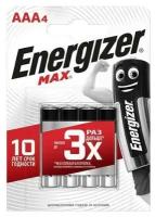 Energizer Элемент питания алкалиновый MAX LR03/286 BL4 (2/24/10800) (блист.4шт) Energizer E300157304