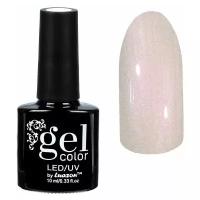 Luazon гель-лак для ногтей Gel color, 10 мл, 35 г, 001 бело-розовый жемчужный