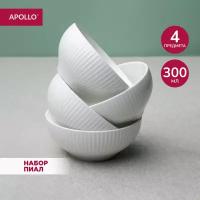 Салатник 300 мл, тарелка фарфоровая APOLLO 