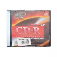 Диск CD-R VS, 700 Mb, 52x, Slim Case, VSCDRSL01