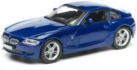 Легковой автомобиль Bburago BMW Z4 M Coupe (18-43000/13) 1:32, 12.5 см, синий