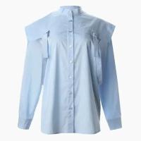 Блуза Minaku, размер 52, голубой