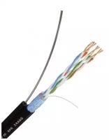 Кабель Netlink с одножильным тросом NL-CU FTP 4PR 24 AWG CAT5e 305м внешний УТ000002699