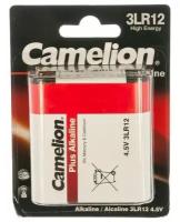 Элемент питания 3LR12 Plus Alkaline BL-1 (3LR12-BP1, батарейка,4.5В) Camelion