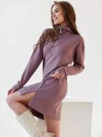 Платье Текстильный Край, размер 48, фиолетовый