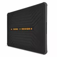 Чехол-папка для ноутбука MacBook 13.6/14.2 дюйма WiWU Defender Sleeve Pro, черный