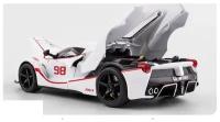 Феррари Ferrari FXX 21 см (1:22) металл, инерция, открываются двери, капот и багажник, со светом и звуком