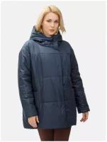 Куртка MFIN демисезонная, средней длины, силуэт прямой, капюшон, водонепроницаемая, ветрозащитная