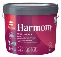 Краска акриловая Tikkurila Harmony влагостойкая моющаяся глубокоматовая бесцветный 14 кг