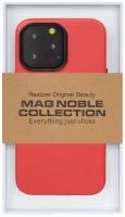 Чехол с MagSafe для iPhone 13 Pro Max MAG NOBLE COLLECTION-Красный