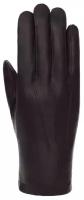 Перчатки мужские ELEGANZZA, натуральная кожа, темно-синий, размер 8.5