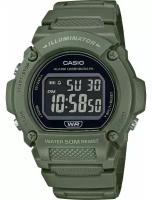 Наручные часы CASIO Collection Casio W-219HC-3B, зеленый