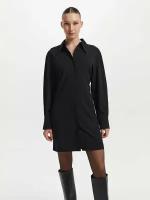 Платье рубашка женское LOVE REPUBLIC,цвет черный,размер 46