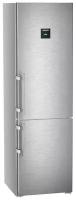 Двухкамерный холодильник Liebherr CBNsdc 5753-20 001 фронт нерж. сталь