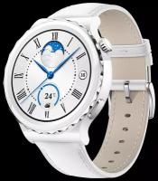 Смарт-часы Huawei WATCH GT 3 Pro 43ММ (55028857), White Leather