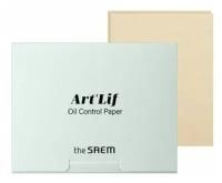 Салфетки косметические матирующие The Saem Art'Lif Oil Control Paper, 80 шт