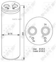 Осушитель кондиционера nrf арт. 33205 - NRF арт. 33205