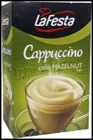 Капучино La Festa Орех напиток растворимый с натуральным кофе, 125 г (12,5 г х 10 шт)