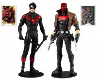 Фигурки Найтвинг и Красный Колпак - DC Multiverse Nightwing vs Red Hood, McFarlane