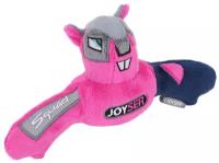 Игрушка JOYSER Squad mini J-Rell для собак Белка с пищалкой S/M 19 см розовая