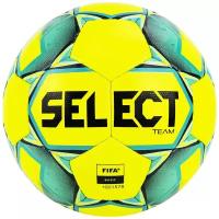 Мяч футбольный SELECT Team Team FIFA Approved, размер 5, цвет желтый (0043)