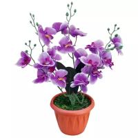Искусственные цветы Орхидея Л-00-38-4 /Искусственные цветы для декора/Декор для дома