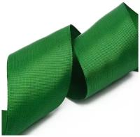 Лента Ideal репсовая в рубчик шир.50мм цв. 587 т.зеленый уп.27,42м