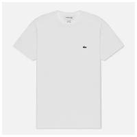 Мужская футболка Lacoste Crew Neck Pima Cotton белый, Размер M