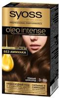 Syoss Oleo Intense Стойкая краска для волос, 3-86 Темный Шоколад, 115 мл