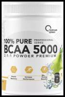 BCAA Optimum system 100% Pure BCAA 5000 Powder, груша, 550 гр
