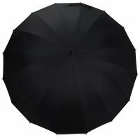 Зонт-трость Rainbrella, полуавтомат, купол 103 см., чехол в комплекте, для женщин, черный