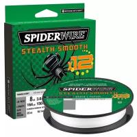 Spider, Плетеная леска Spiderwire Stealth Smooth 12 Braid, 150м, 0.33мм, 38.1кг, полупрозрачная