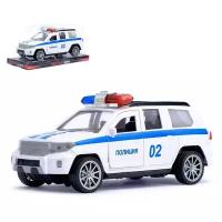 Машины спецслужб Без бренда Машина инерционная «Полиция Круизёр», открываются двери