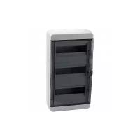 Распределительный шкаф OptiBox P, 36 мод., IP65, навесной, пластик, прозрачная черная дверь | код. 117975 | КЭАЗ