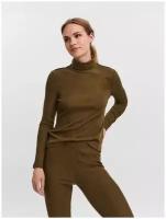 Vero Moda, пуловер женский, Цвет: темно-оливковый, размер: S