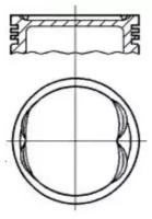Поршень В Сборе NURAL арт. 87-306800-10