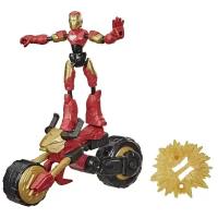 Hasbro Bend and Flex Железный человек Flex Rider на мотоцикле F0244