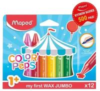 Maped Мелки восковые Color Peps, 12 цветов