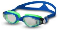 Очки для плавания детские INDIGO NEMO GS16-1 Сине-салатовый