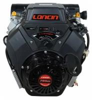 Двигатель бензиновый Loncin LC2V80FD (A type) (30л. с, 764куб. см, V-образн, вал 25.4мм, ручной и электрический старт, катушка 20А)