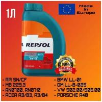 Моторное масло REPSOL ELITE COMPETICION 5W-40 синтетическое 4л+1л, 1л, 4л, 20л