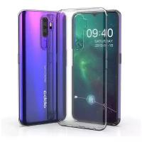 Силиконовая накладка 0.6 мм для Oppo A9 (2020) прозрачный